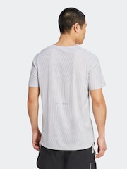 adidas Grey Adi365 Running CLIMACOOL+ T-Shirt - Image 2 of 6