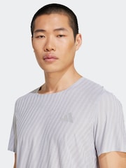 adidas Grey Adi365 Running CLIMACOOL+ T-Shirt - Image 4 of 6