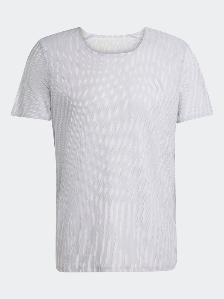 adidas Grey Adi365 Running CLIMACOOL+ T-Shirt - Image 6 of 6