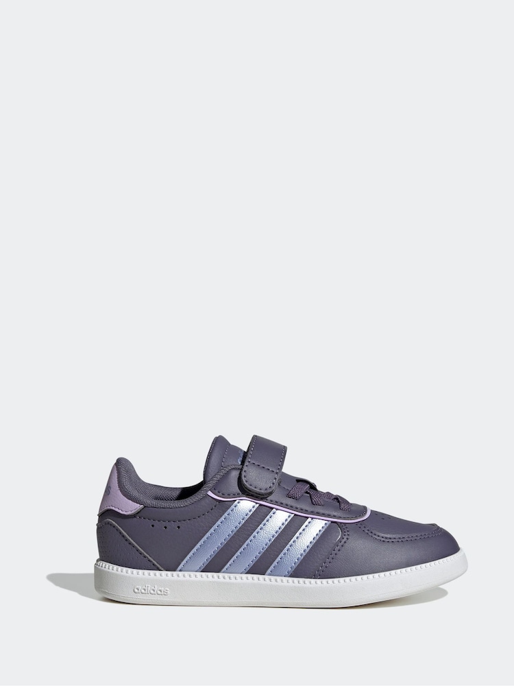 adidas Purple Breaknet Sleek Trainers - Image 1 of 8
