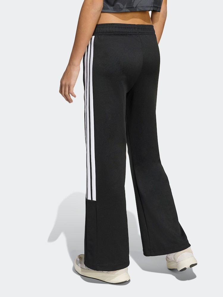adidas Black House of Tiro High-Waisted Wide-Leg Joggers Kids - Image 2 of 6