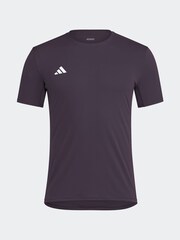 adidas Purple Adizero Essentials Running T-Shirt - Image 10 of 11