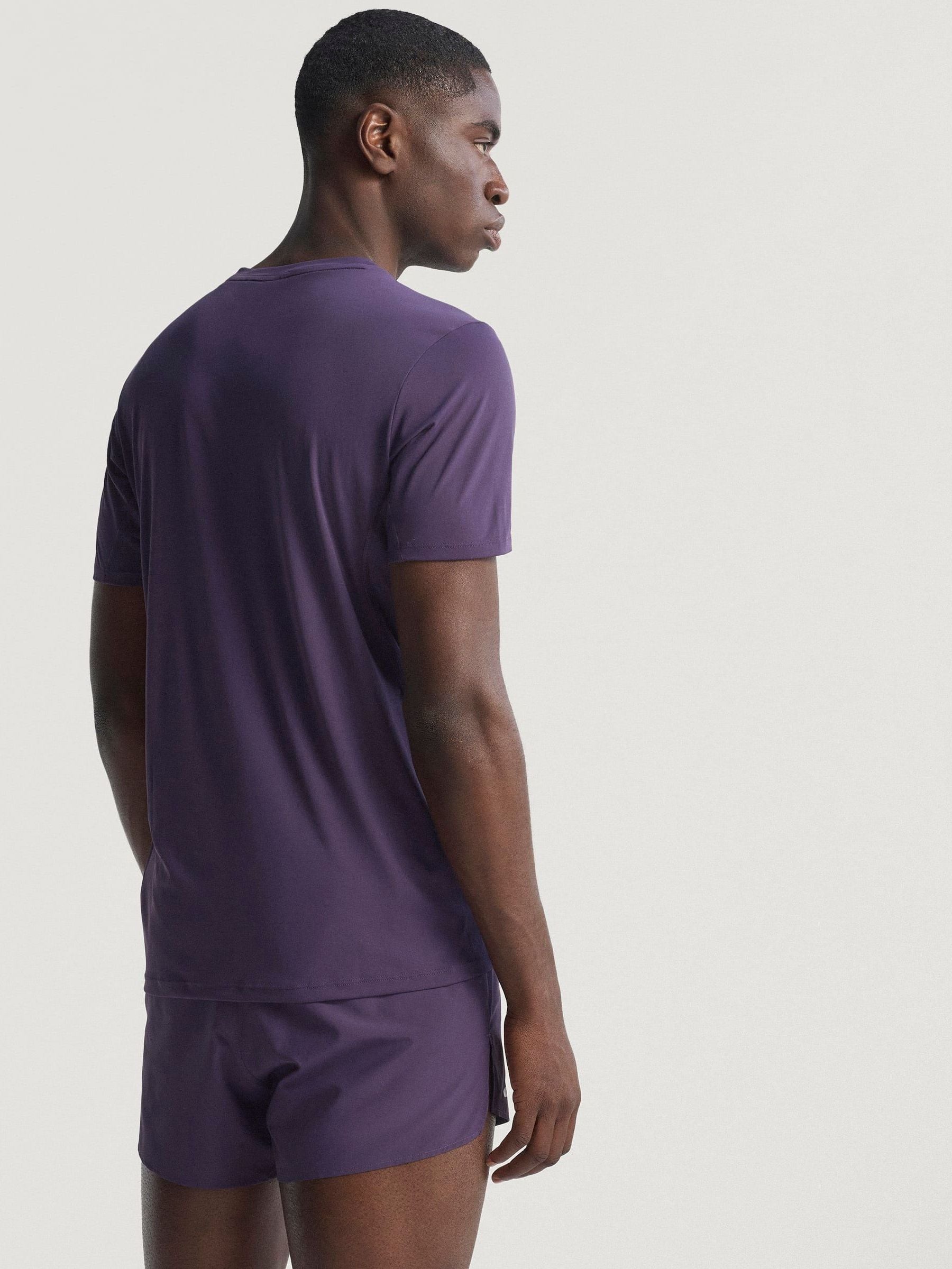 Buy adidas Purple Adizero Essentials Running T-Shirt from Next