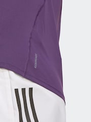 Lila - adidas Adizero Basic Lauf-T-Shirt - Bild 5 von 7