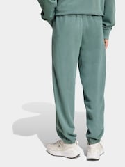 adidas Green Loose ALL SZN French Terry Washed Joggers - Image 2 of 6