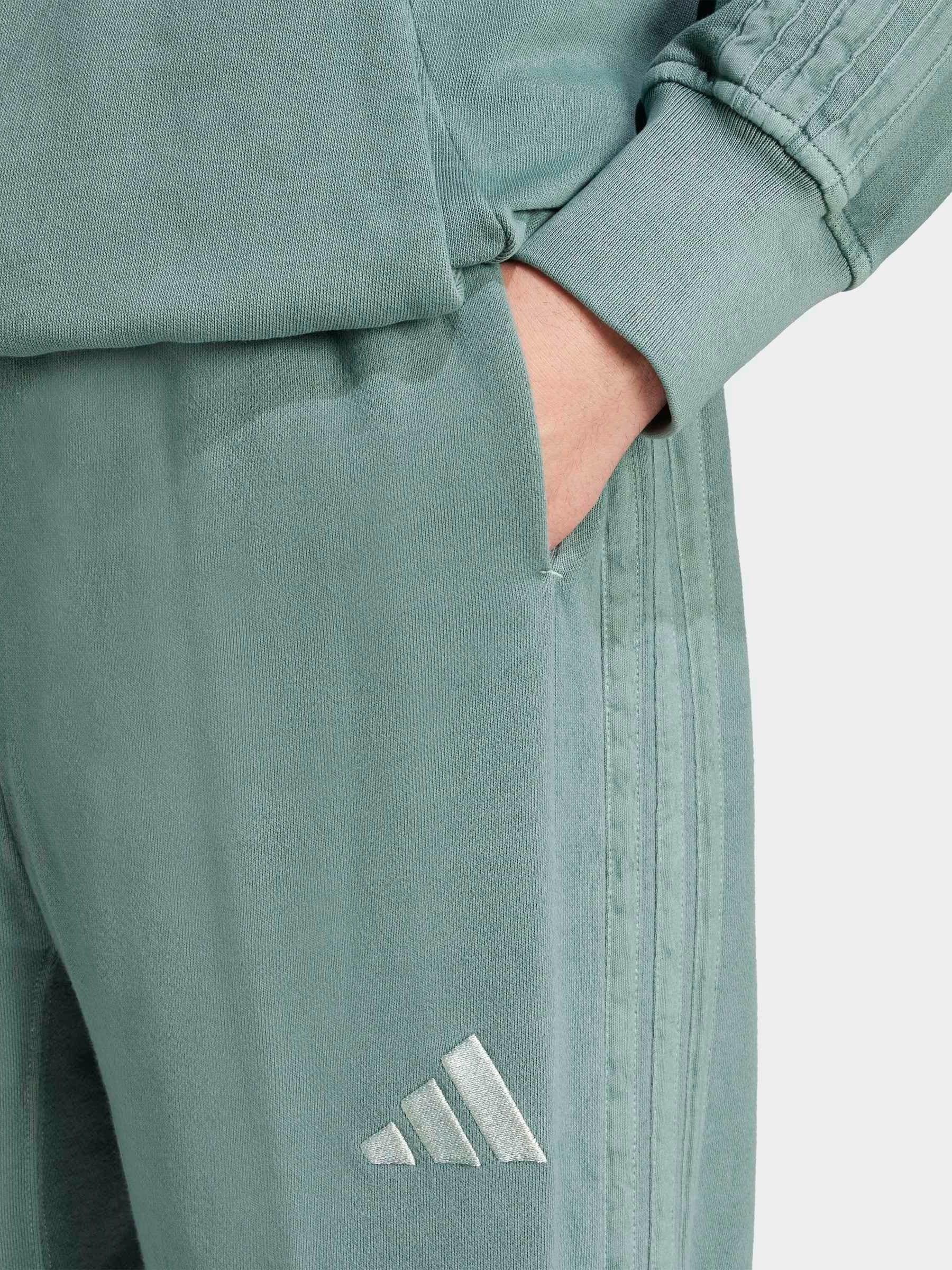 Buy adidas Green Loose ALL SZN French Terry Washed Joggers from