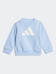 adidas Blue Essentials Joggers Infant Kids - Image 2 of 7