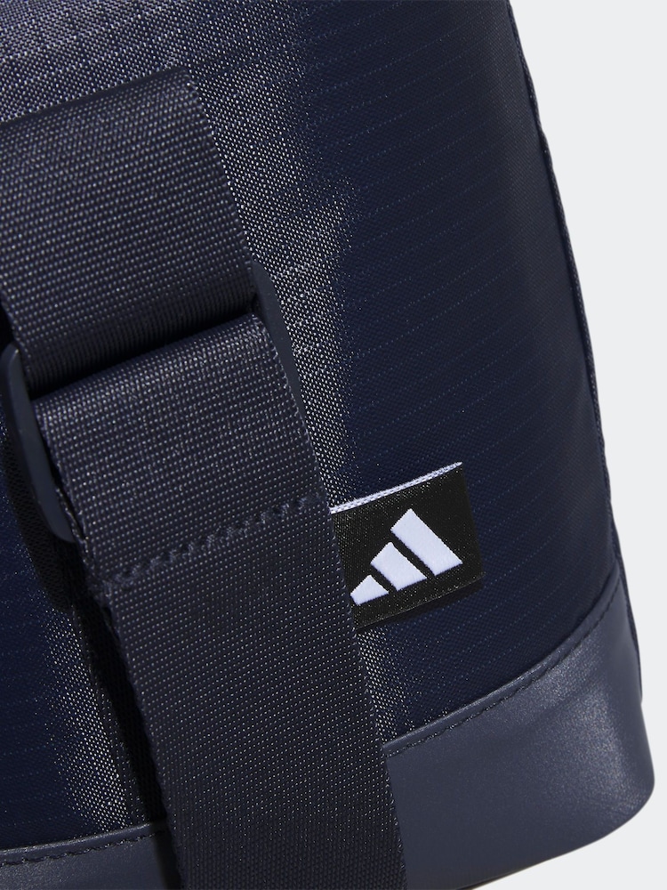 adidas Blue 3 bar lunch bag - Image 5 of 5