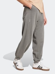 adidas Grey Loose ALL SZN French Terry Washed Joggers - Image 3 of 6