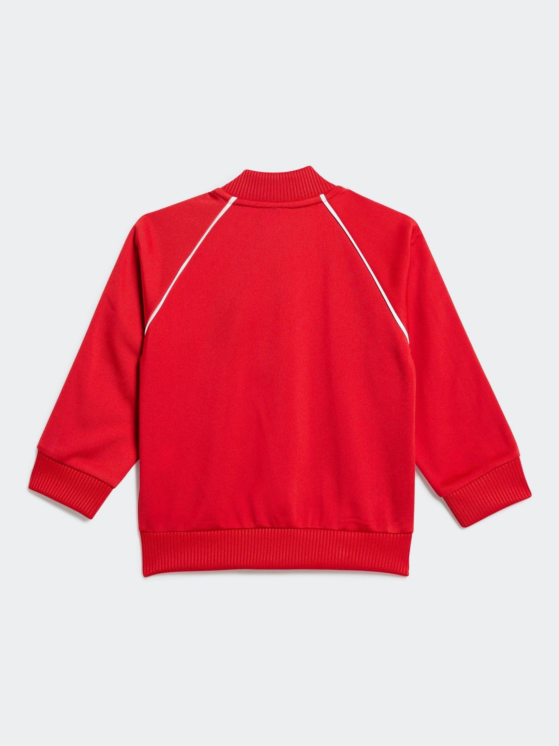 Tシャツ・カットソー adidas Adicolor SST Tracksuit Infant Red IX7623 adidas Adicolor SST Track Suit Kids - Red | Free Shipping