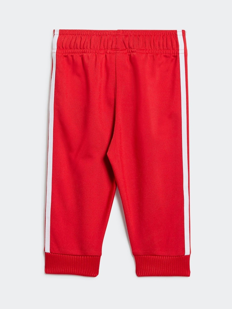 adidas Originals Red Adicolor SST Tracksuit Infant Kids - Image 4 of 7