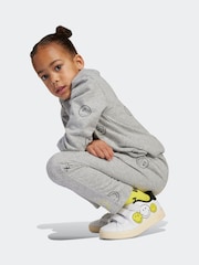 adidas Grey X Smileyworld Infant Kids Summer Set - Image 3 of 4