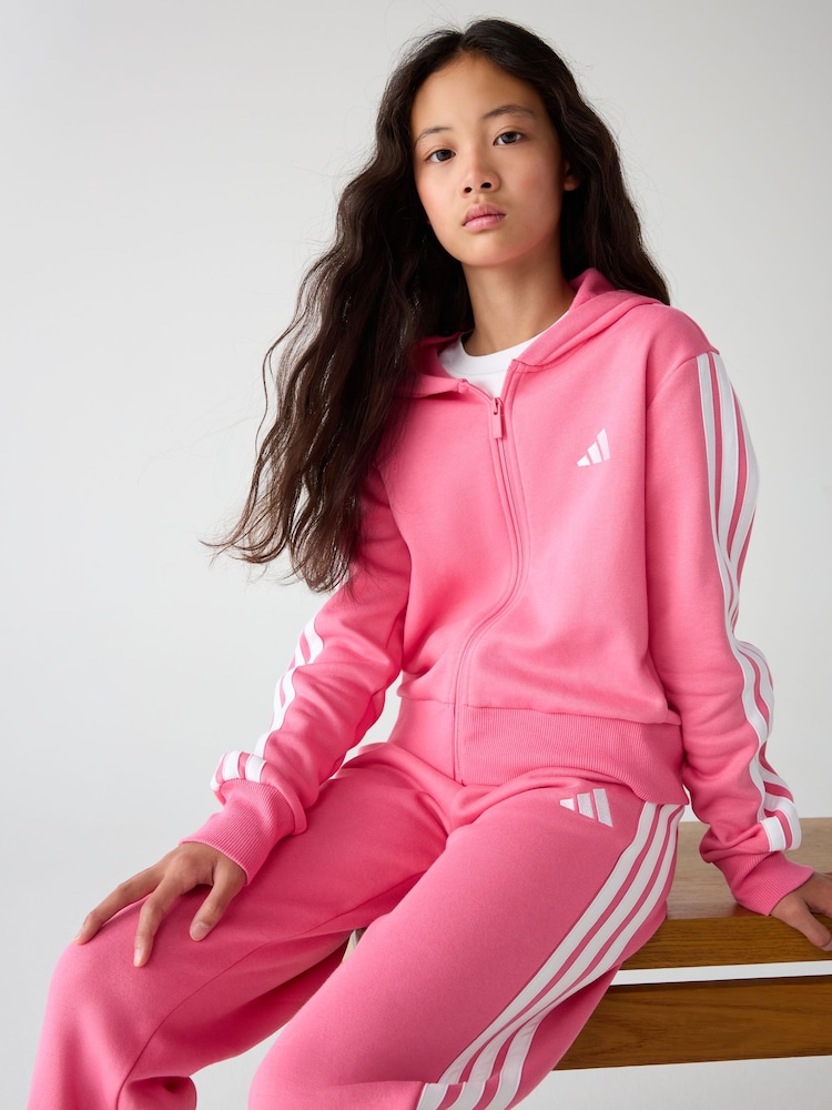 Buy adidas Pink Essentials Kids Tracksuit from Next Bahrain