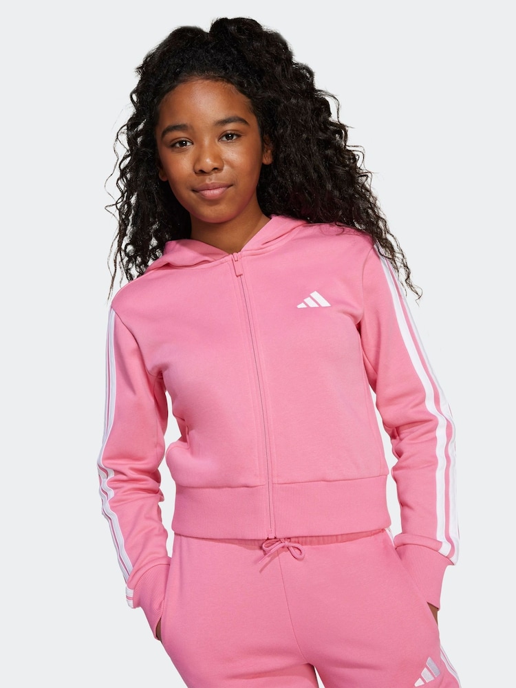 adidas Pink Essentials Tracksuit Kids - Image 5 of 5