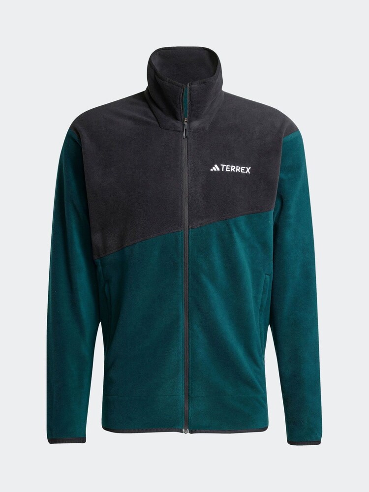 adidas Green Terrex Multi Full-Zip Fleece Jacket - Image 5 of 5