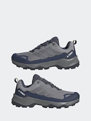 adidas Grey Terrex Skychaser Ax5 Hiking Trainers - Image 5 of 9
