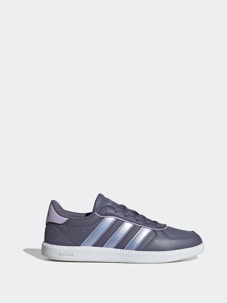 adidas Purple Breaknet Sleek Trainers - Image 1 of 8