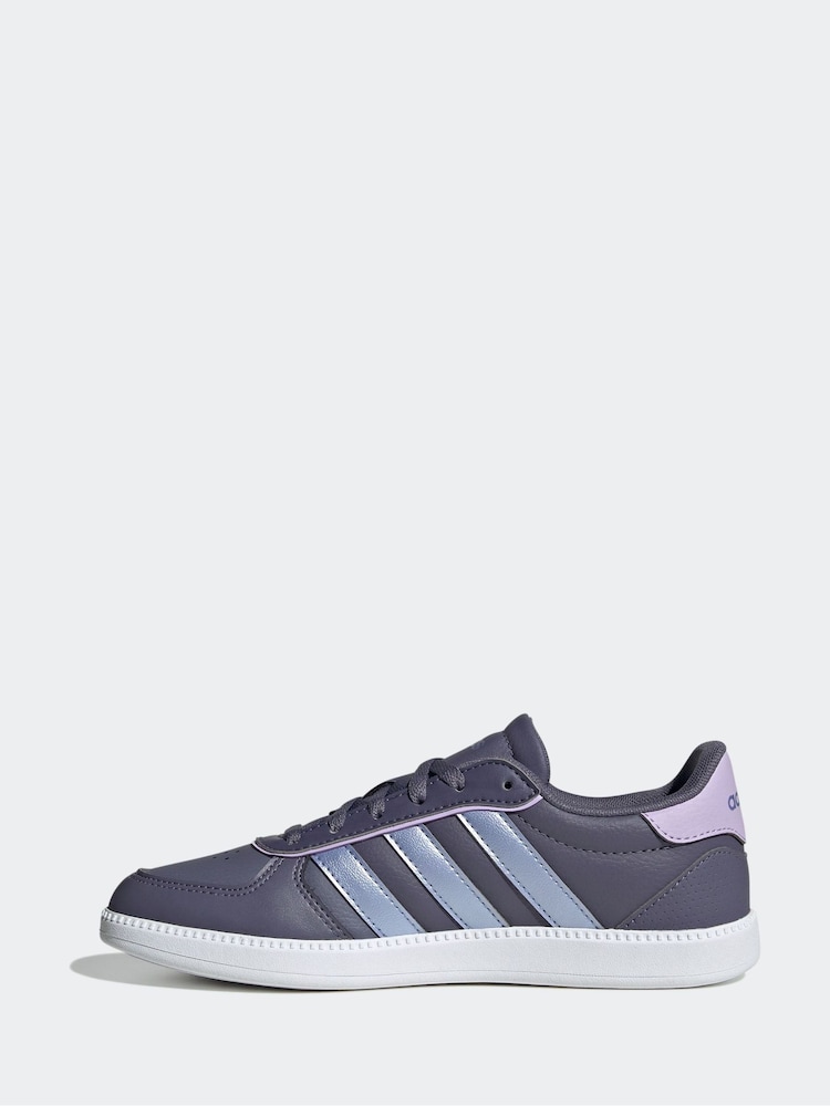 adidas Purple Breaknet Sleek Trainers - Image 2 of 8