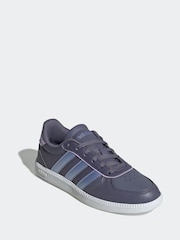 adidas Purple Breaknet Sleek Trainers - Image 3 of 8