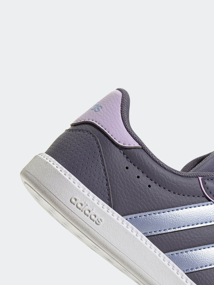 adidas Purple Breaknet Sleek Trainers - Image 8 of 8