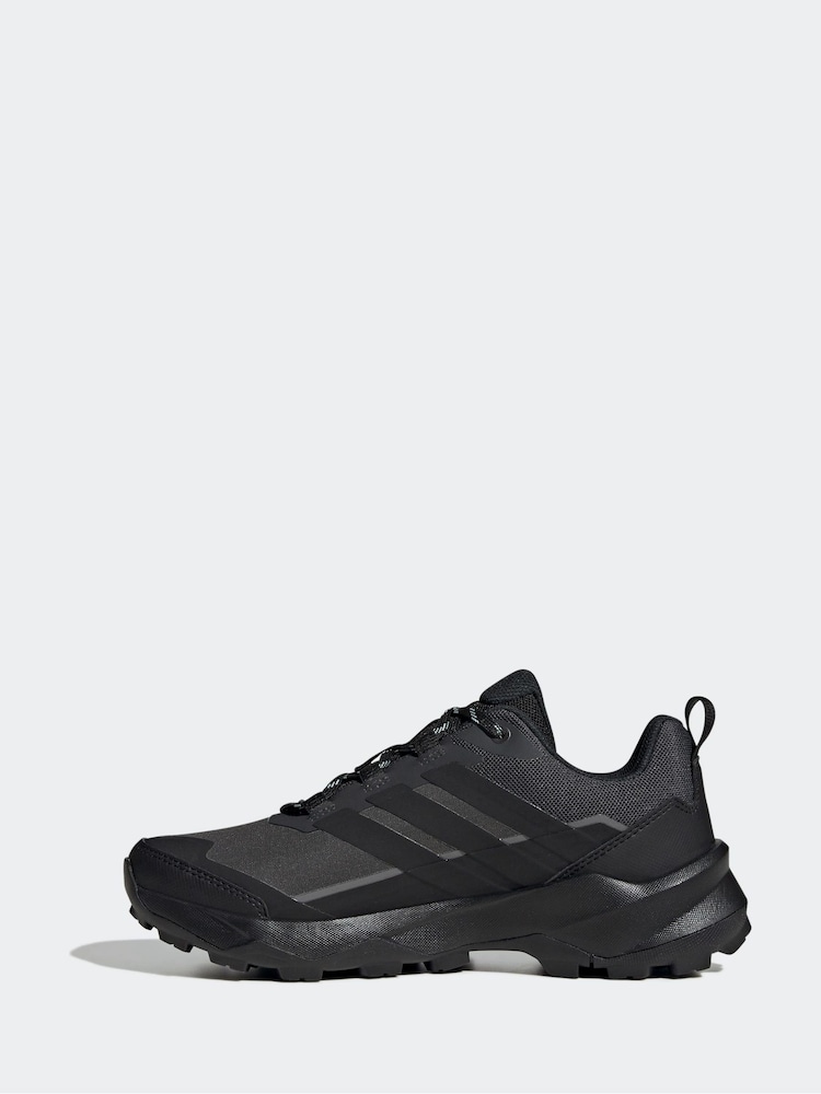adidas Terrex Black Skychaser AX5 Gore Tex Trainers - Image 2 of 10