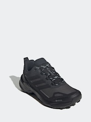 adidas Terrex Black Skychaser AX5 Gore Tex Trainers - Image 4 of 10