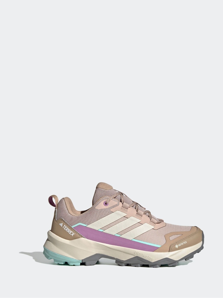 adidas Terrex Brown Skychaser AX5 Gore Tex Trainers - Image 1 of 10