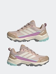 adidas Terrex Brown Skychaser AX5 Gore Tex Trainers - Image 3 of 10