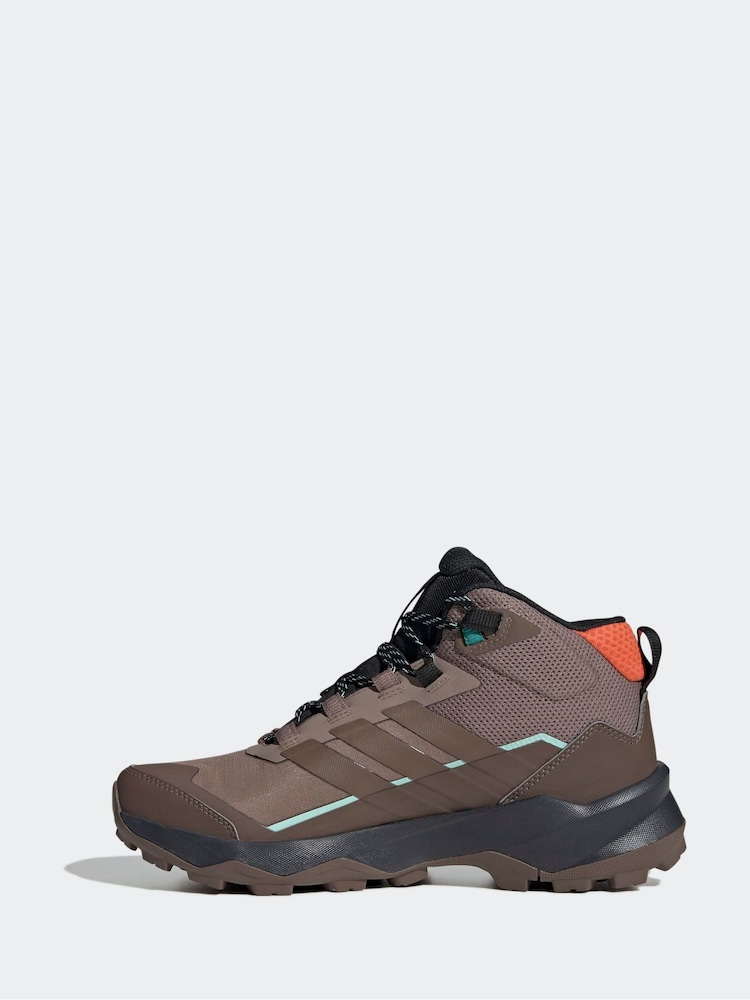 adidas Brown Skychaser AX5 Mid Gore Tex Trainers - Image 2 of 10 adidas Brown Skychaser AX5 Mid Gore Tex Trainers - Image 2 of 10