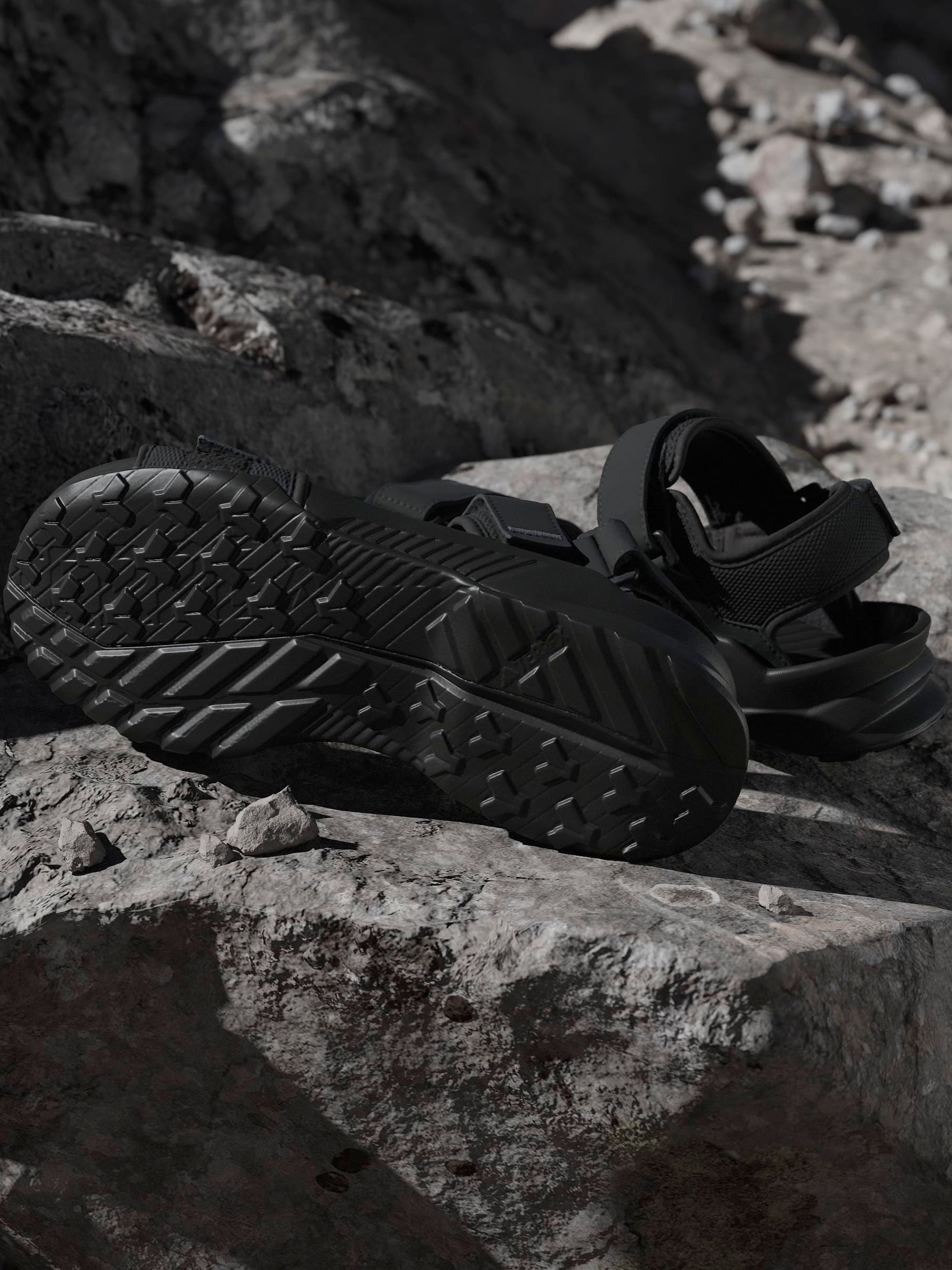 Buy adidas Black Terrex Hydroterra Sandals from Next Lithuania