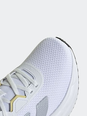 adidas White Off Galaxy 7 Trainers - Image 14 of 15
