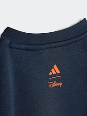 adidas Blue Disney Mickey Mouse Sweatshirt and Jogger Set Infant Kids - Image 6 of 7