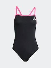 adidas Black Essentials Thin Strap V Swimsuit - Image 6 of 6