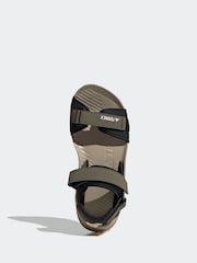 adidas Green Terrex Hydroterra Sandals - Image 13 of 16