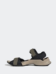 adidas Green Terrex Hydroterra Sandals - Image 9 of 16