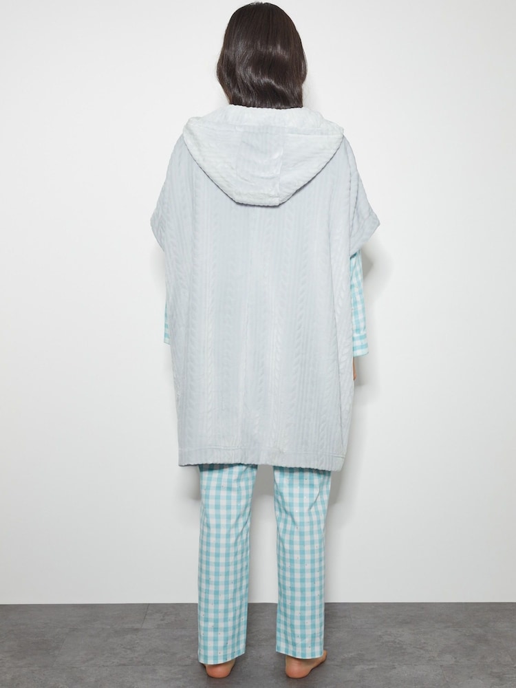 Monsoon Grey Hattie Blanket Hoodie - Image 2 of 5