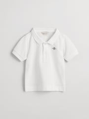 GANT Baby Shield Logo Pique Polo Shirt - Imagen 1 de 2