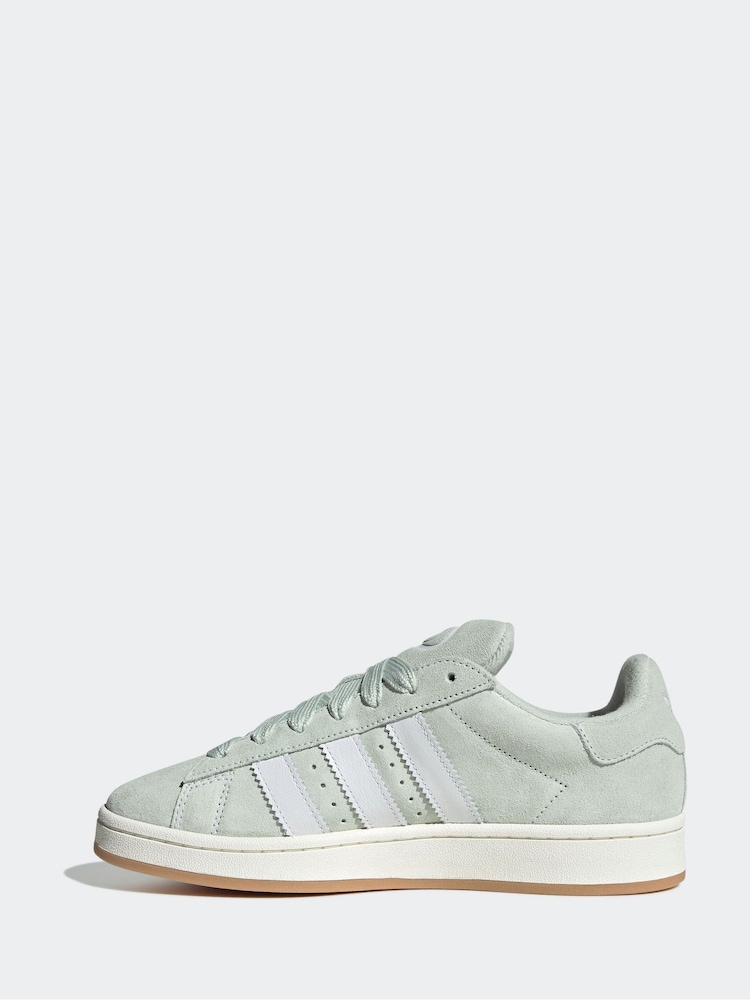 adidas Originals Green Campus 00s Trainers - Image 2 of 9