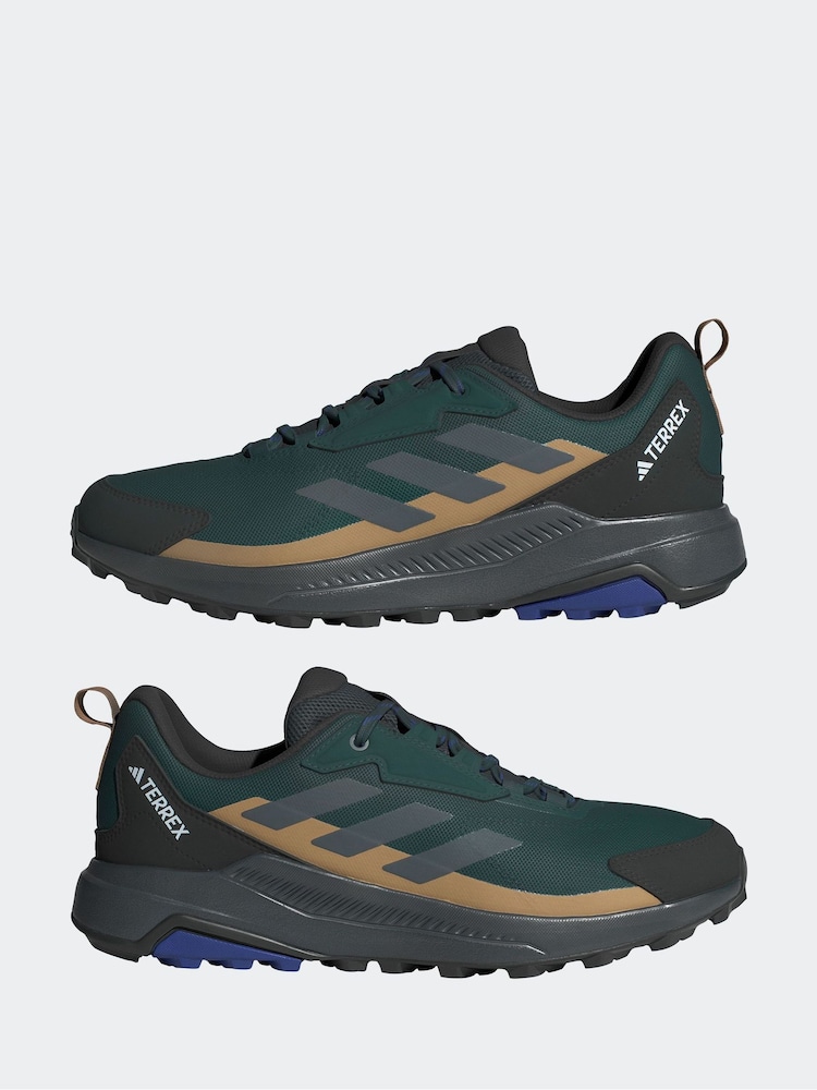 adidas gazelle silver green womens adidas Terrex Men's Two Ultra Trail Running Shoes 11.5 / Wonder Steel / Magic Grey Met / Impact Orange main image 0