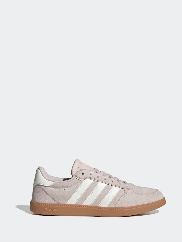 adidas Pink Light Breaknet Sleek Trainers - Image 1 of 8
