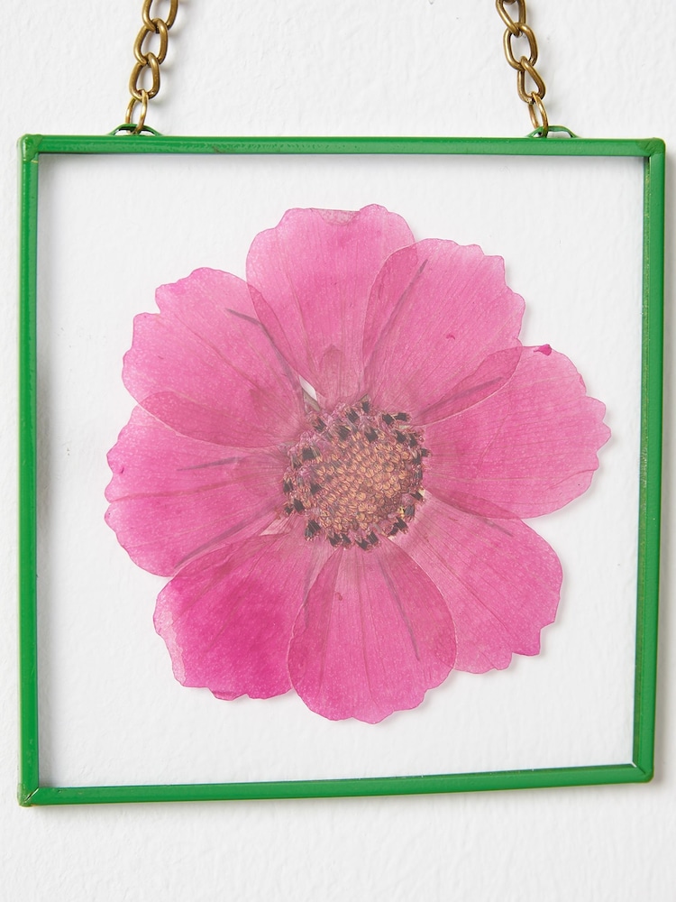 Oliver Bonas Set of 3 Gold Dried Flowers Print Wall Hanging - Image 4 of 4 Oliver Bonas Set of 3 Gold Dried Flowers Print Wall Hanging - Image 4 of 4