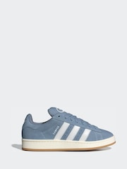 adidas Originals Blue Campus 00s Trainers - Image 1 of 9