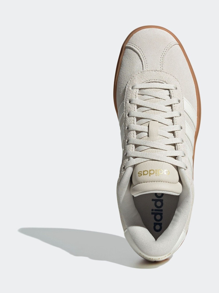 adidas gazelle silver green womens Adidas Women's Ghost Sprint Magic Beige / Wonder White / Gum Low Top  Sneakers