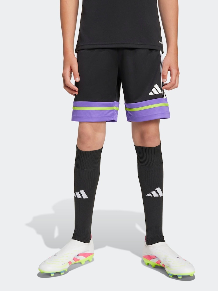 adidas Black Squadra 25 Kids Shorts - Image 1 of 7