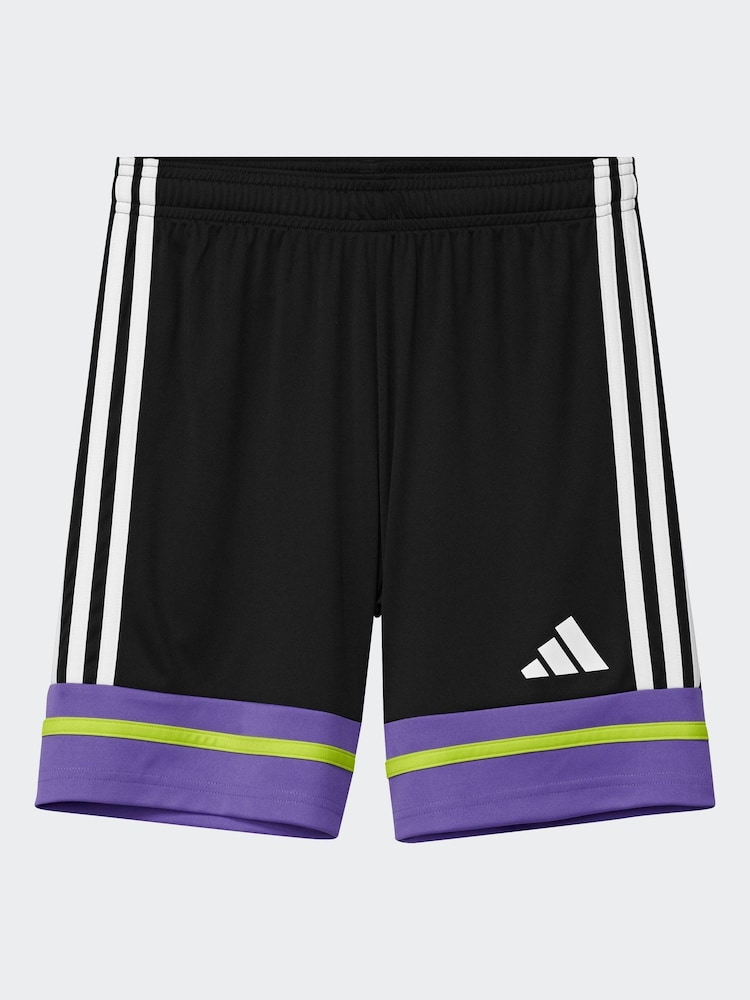 adidas Black Squadra 25 Kids Shorts - Image 7 of 7