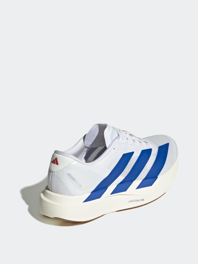 adidas White Adizero EVO SL Trainers - Image 12 of 17