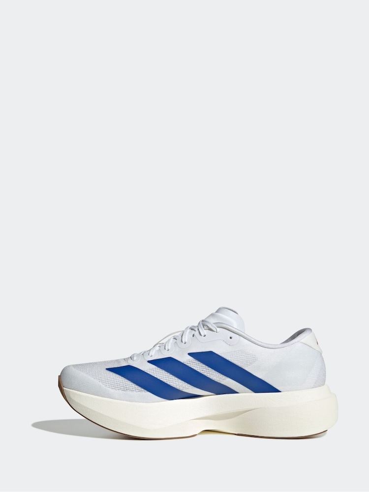 adidas White Adizero EVO SL Trainers - Image 2 of 9