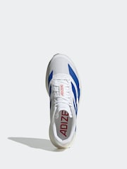 adidas White Adizero EVO SL Trainers - Image 6 of 9