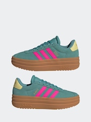 adidas Green VL Court Bold Shoes - Image 5 of 9