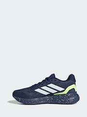 adidas Navy Runfalcon 5 Lace Running Junior Trainers - Image 2 of 9